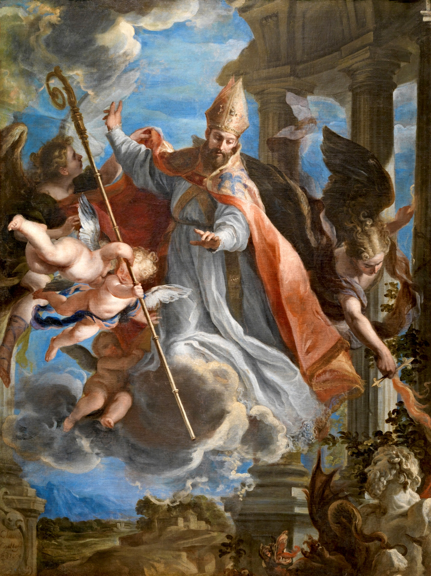 the triumph of saint augustine